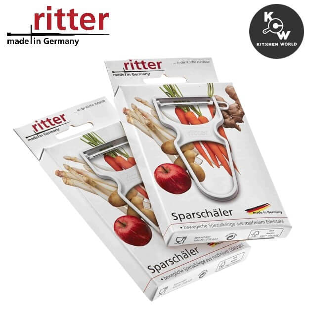 มีดปอกผักผลไม้สแตนเลส Ritterwerk 203.025 CW2299 สีขาว